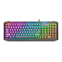 کیبورد سیمی گرین مدل Green GK701 RGB