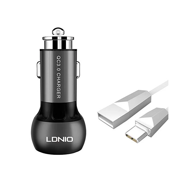 شارژر فندکی الدینیو مدل LDNIO C503Q - تصویر 2