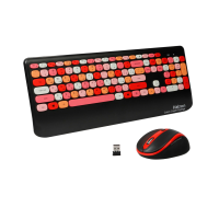 موس و کیبورد بی سیم هترون مدل Hatron HKCW350